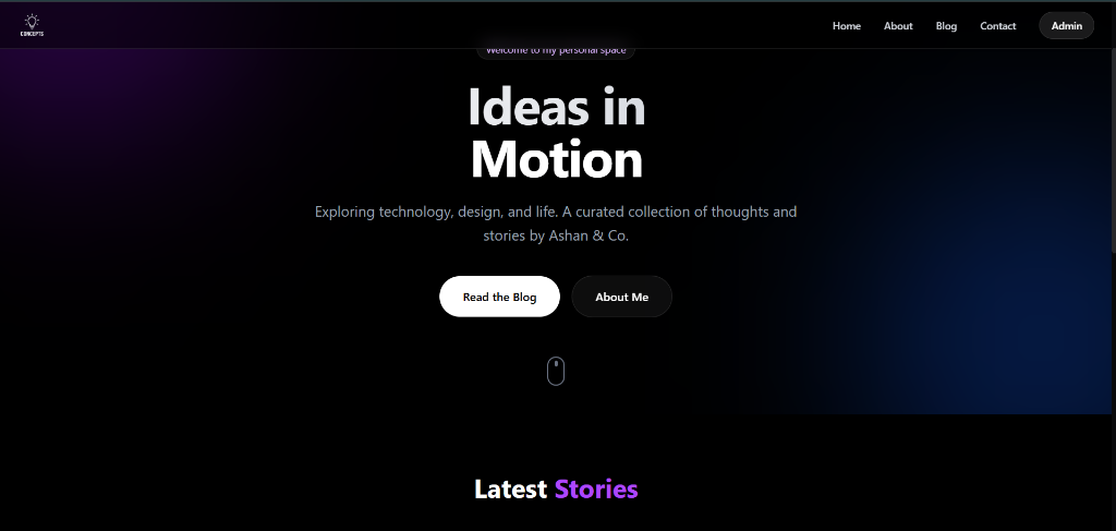 Concepts Blog - FullStack Blogging & Content Management Platform