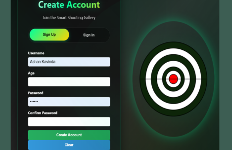 Smart Shooting Gallery — Embedded IoT & Telemetry System